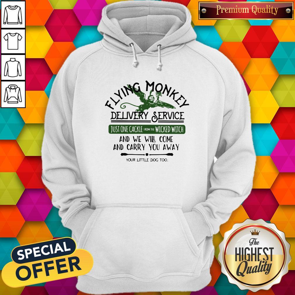 Flying Monkey Delivery Service Your Little Dog Too Hoodie