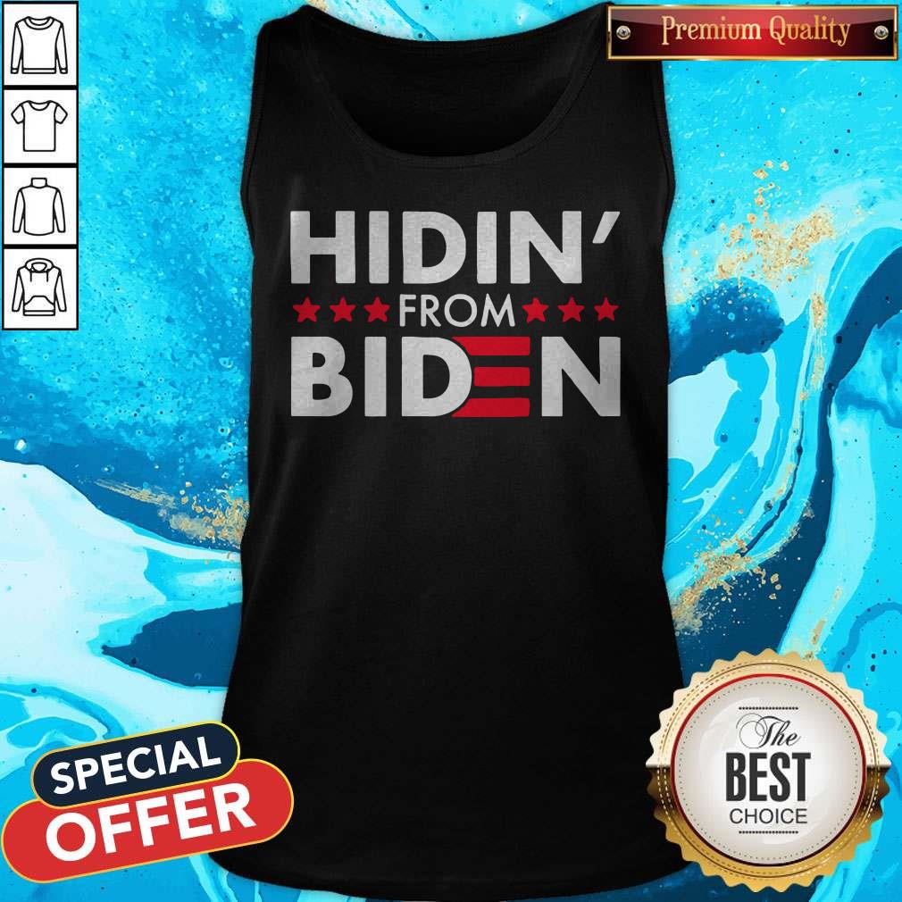 Hidin’ From Biden 2020 Vote Tank Top