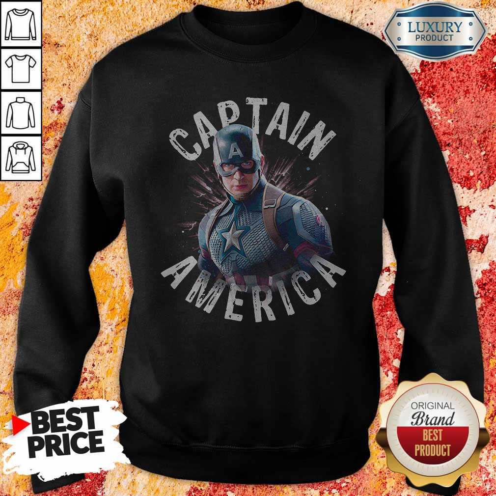 Marvel Avengers Endgame Captain America Sweatshirt