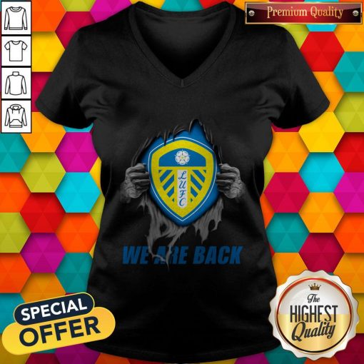 Nice Leeds United We Are Back V-neck