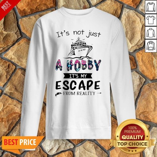 It’s Not Just A Hobby It’s My Escape From Reality Sweatshirt