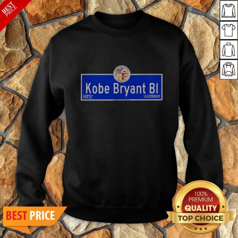 Kobe Bryant BI City Of Los Angeles Founded 1781 Sweatshirt