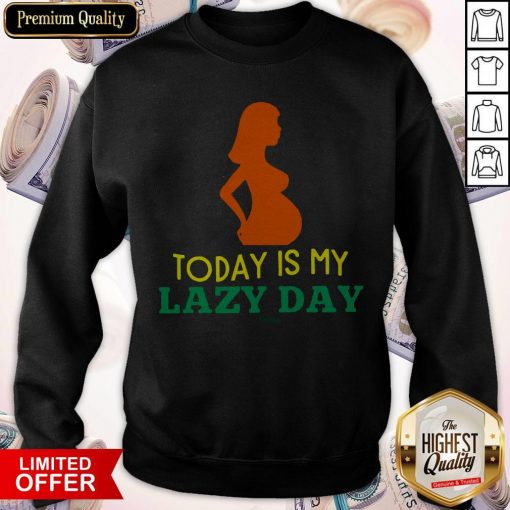 Lazy Mom'S Day Mother'S Lazy Woman Women'S Plus Size Sweatshirt