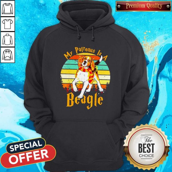 My Patronus Is A Beagle Vintage Hoodie