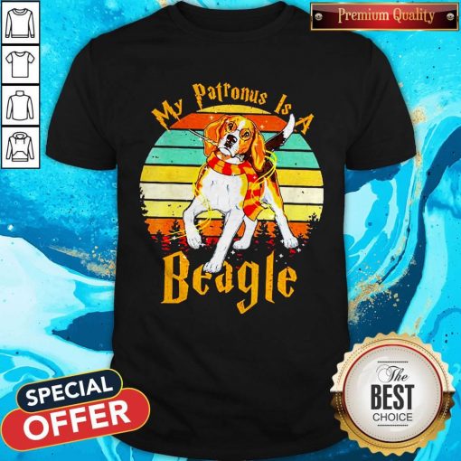 My Patronus Is A Beagle Vintage Shirt