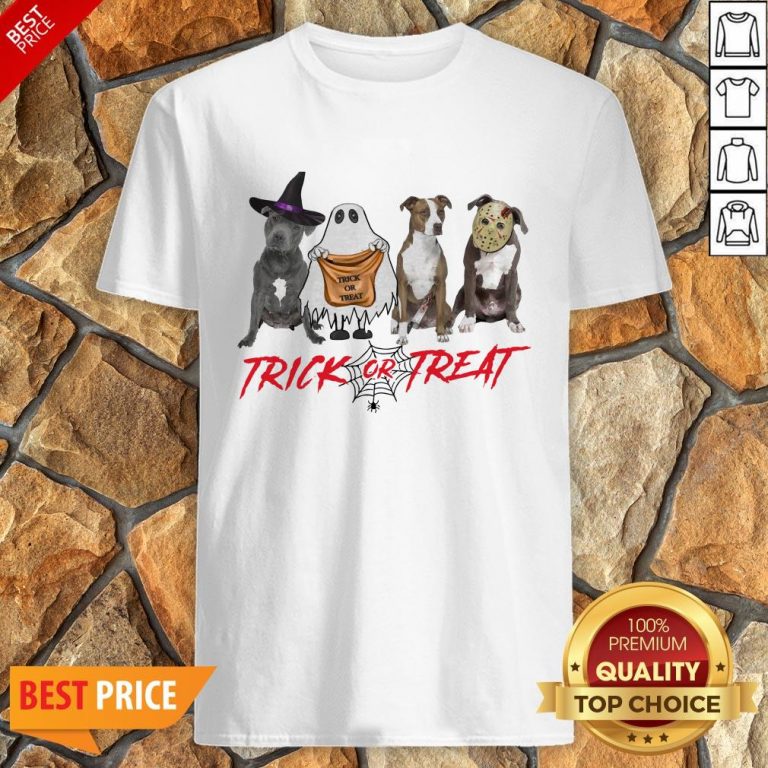 Nice Terrier Dog Trick Or Treat Shirt