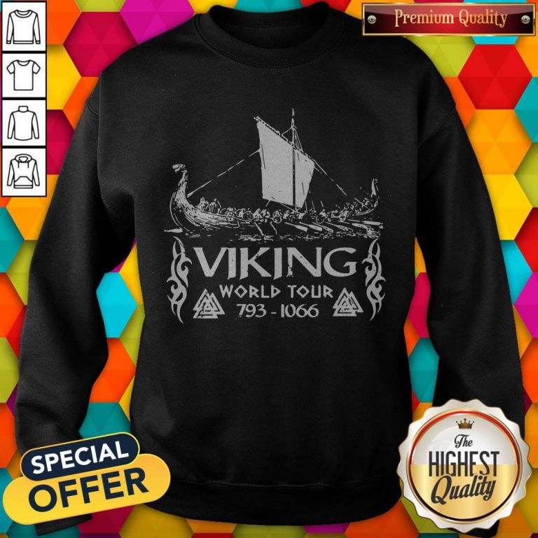 Nice Viking World Tour 793 1066 Sweatshirt