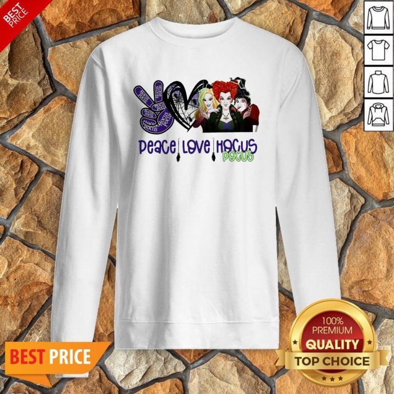 Peace Love Hocus Pocus Sweatshirt