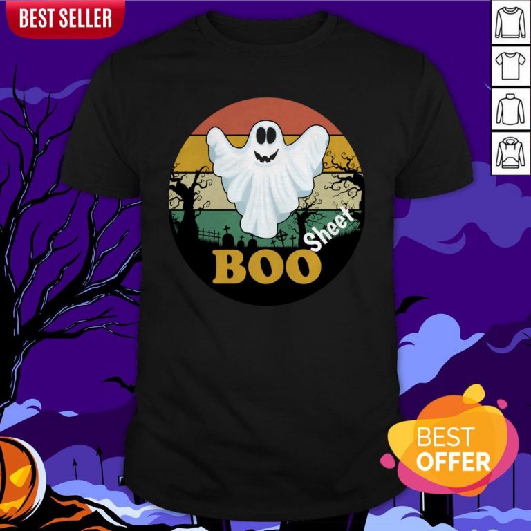 Boo 2020 Tee Spooky Halloween Vintage Shirt