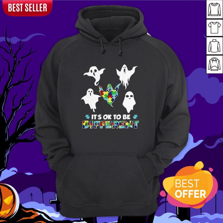 Boo Autism It’s Ok To Be Different Hoodie