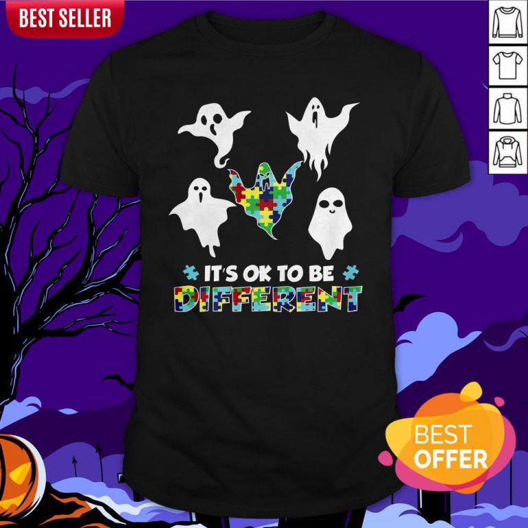 Boo Autism It’s Ok To Be Different Shirt