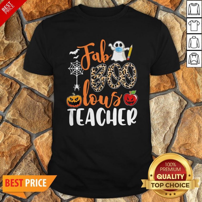Fab Boo Lous Teacher Halloween Shirt