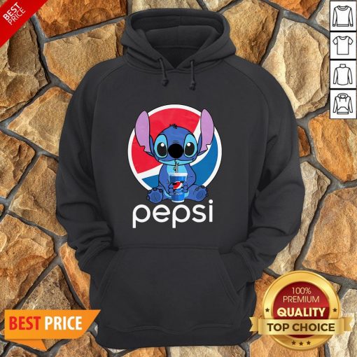 Funny Stitch Hug Pepsi Hoodie