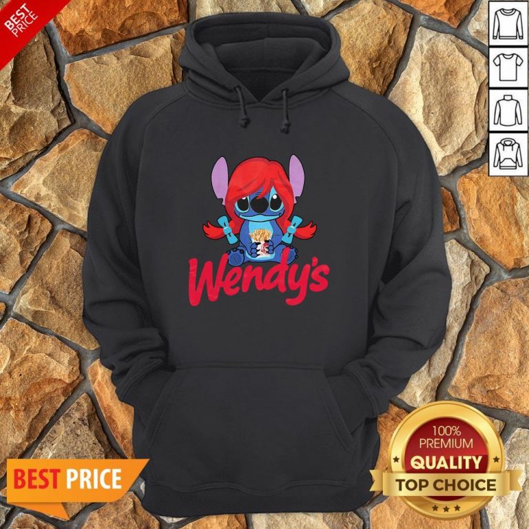 Funny Stitch Hug Wendy’s Hoodie