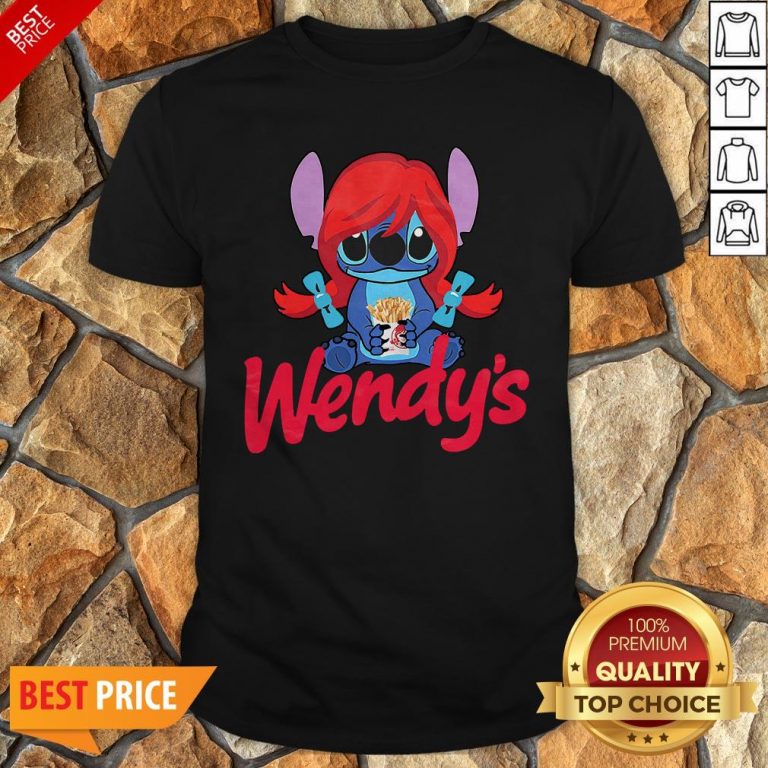 Funny Stitch Hug Wendy’s Shirt
