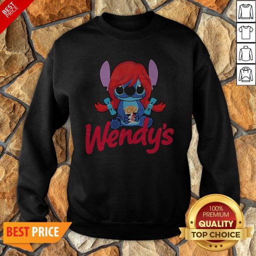Funny Stitch Hug Wendy’s Sweatshirt