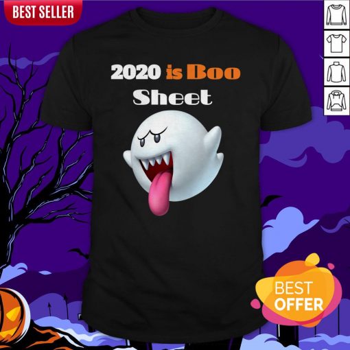 Happy Halloween Day 2020 Is Boo Sheet Shirt