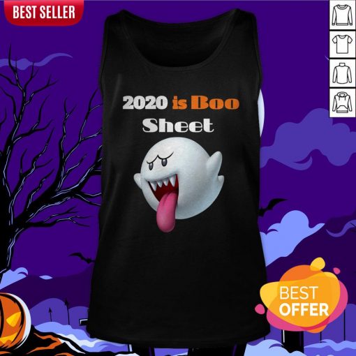 Happy Halloween Day 2020 Is Boo Sheet Tank Top
