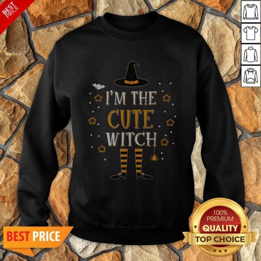 I’m The Charming Witch Halloween Matching Group Costume Sweatshirt
