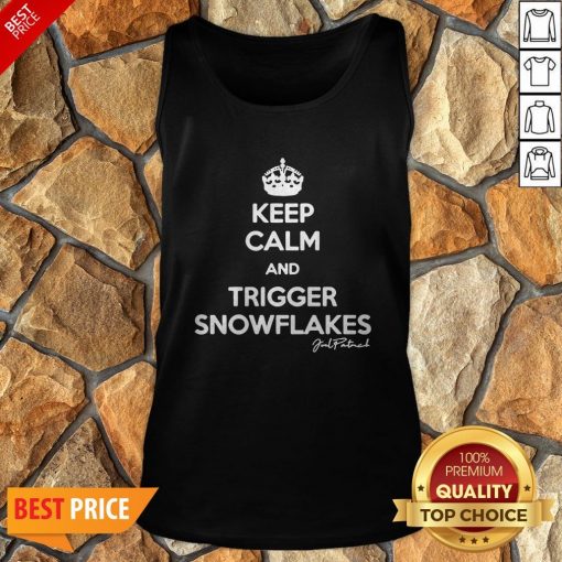 Keep Calm And Trigger Snowflakes Tank Top
