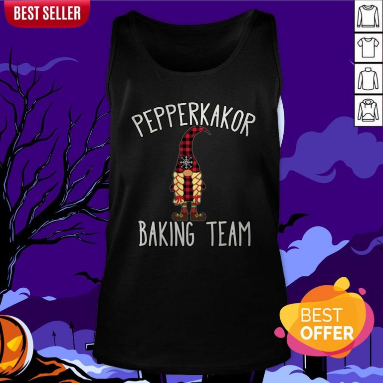 Nice Pepparkakor Baking Team Tank Top