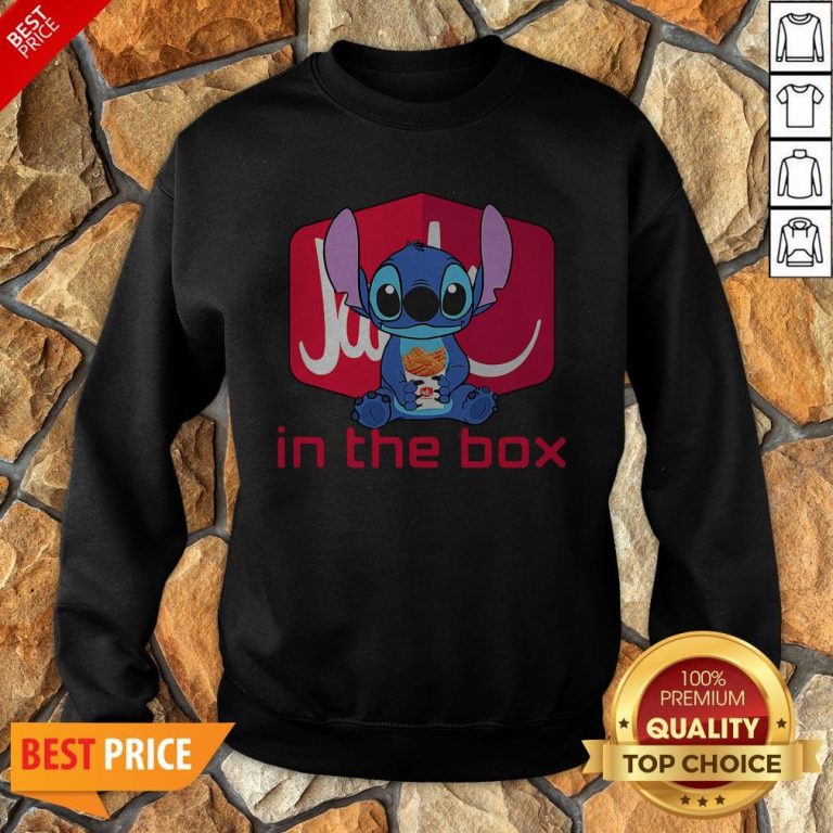 Nice Stitch Hug Jack In The Box Sweatshirt