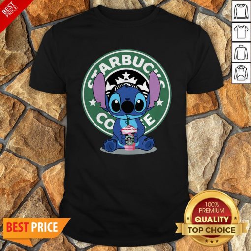 Nice Stitch Hug Starbucks Coffee Shirt