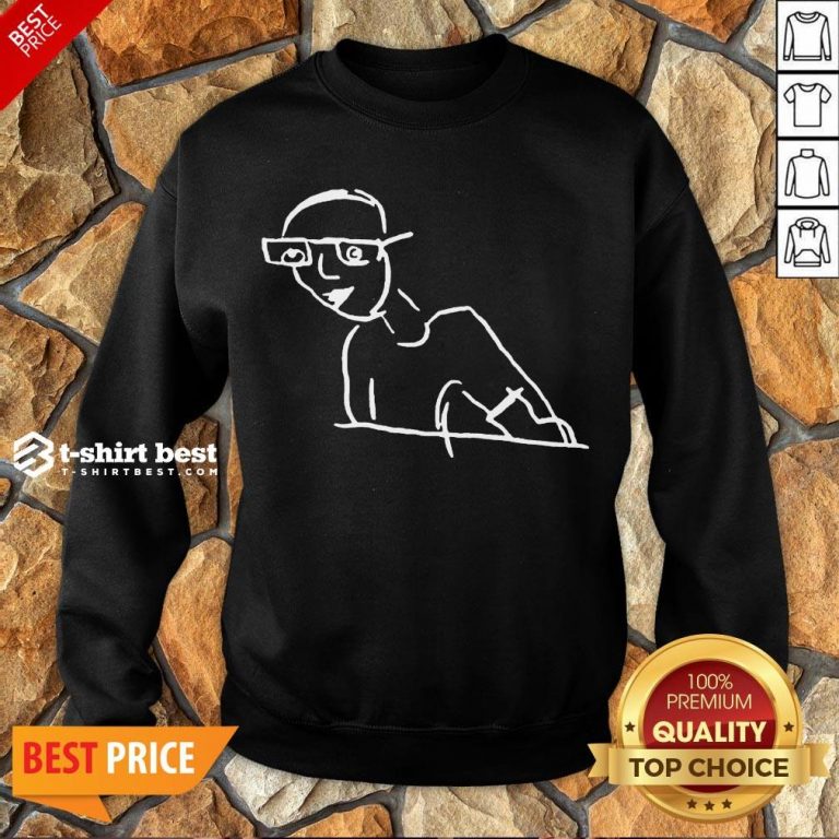 Funny Kirk Minihane Drawing Sweatshirt- Design By T-shirtbest.com