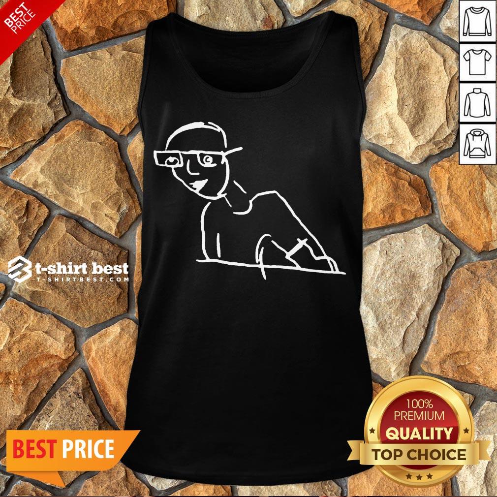Funny Kirk Minihane Drawing Tank Top- Design By T-shirtbest.com