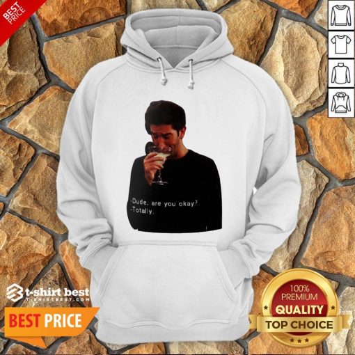 Hot Ross Geller Dude Are You Okay Totally Hoodie- Design By T-shirtbest.com