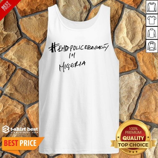 Hot Victor Osimhen Napoli End Police Brutality Tank Top- Design By T-shirtbest.com