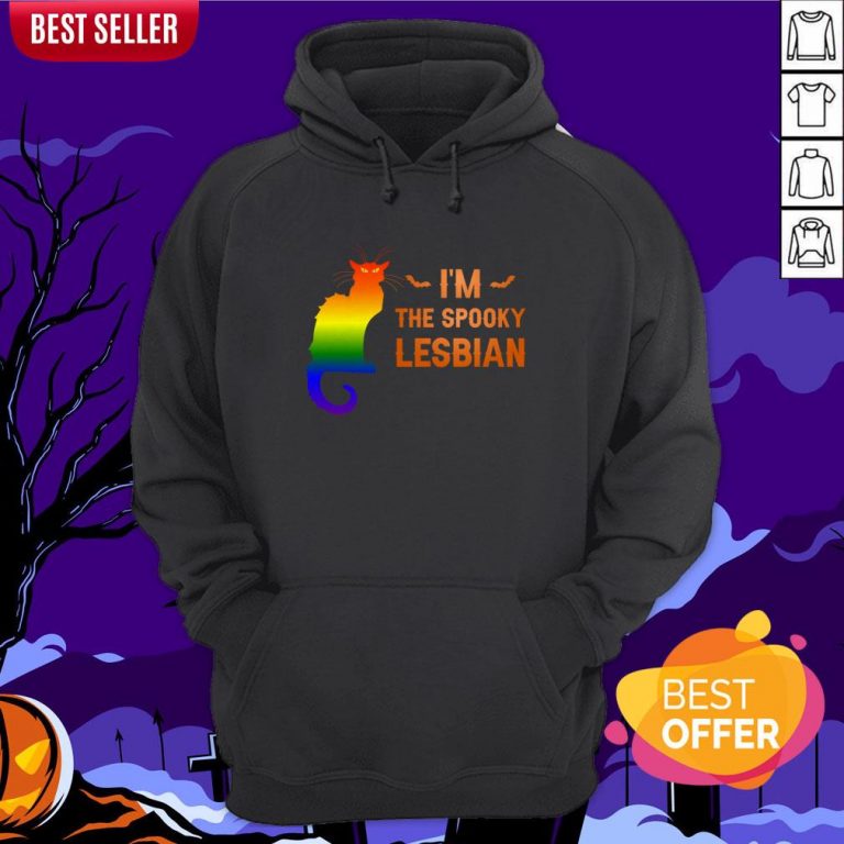 I'm The Spooky Lesbian LGBT Halloween Hoodie