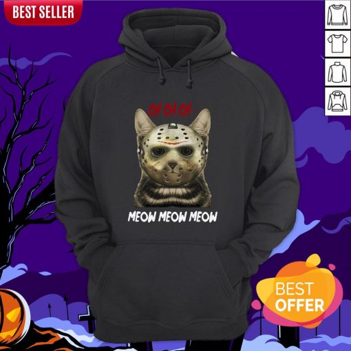 Jason Voorhees Ch Ch Ch Meow Meow Meows Hoodie