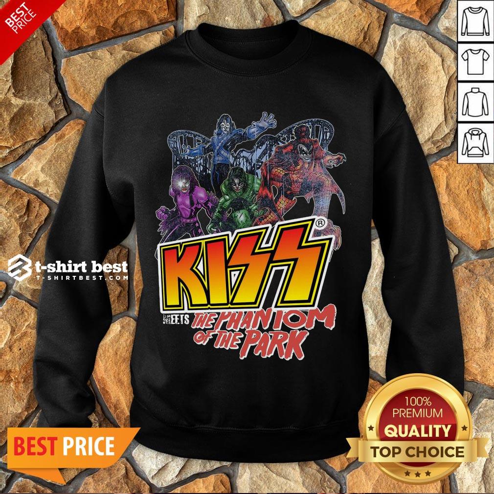 -Nice Kiss Meets The Phantom Of The Park Sweatshirt Design By T-shirtbest.com