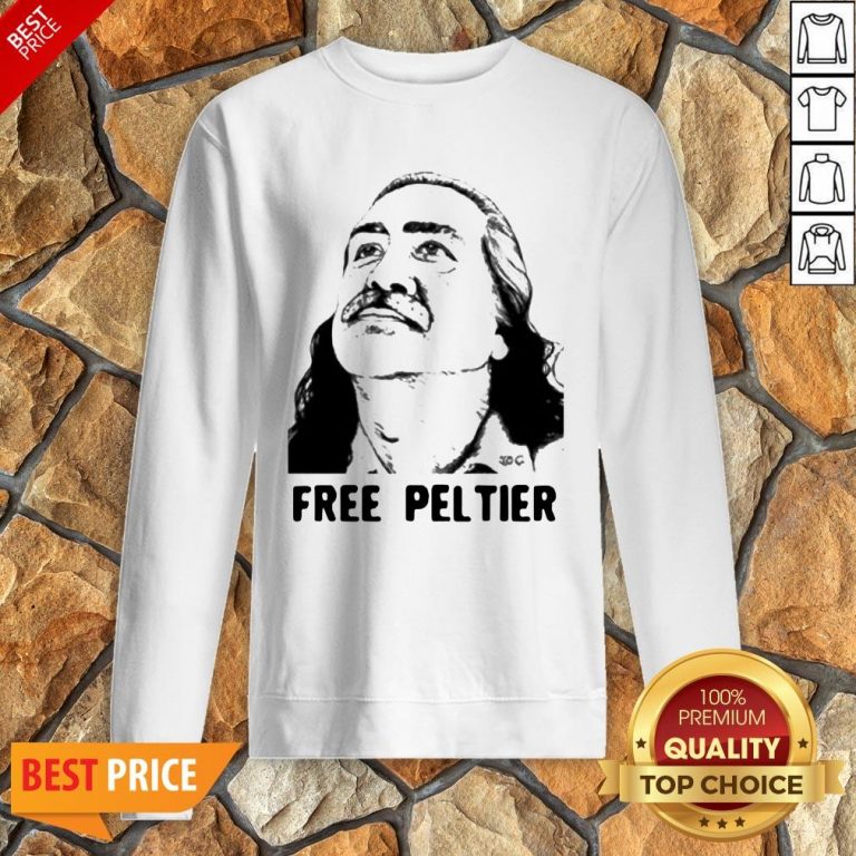 Nice Official Free Leonard Peltier Sweatshirt