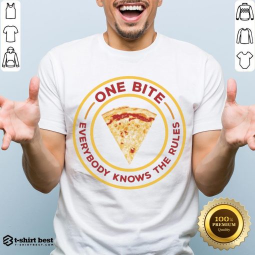 Nice One Bite Everyone Knows The Rules Shirt- Design By T-shirtbest.com