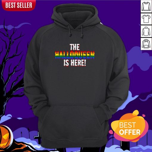The Halloqueen Is Here Halloween LGBT Rainbow Hoodie