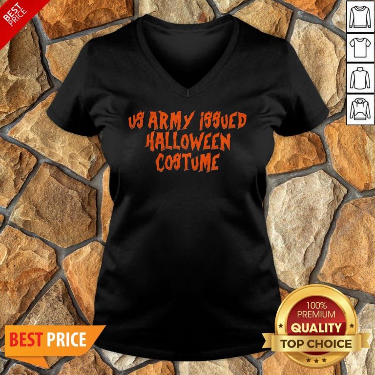 Us Army Issue Halloween Costume V-neck