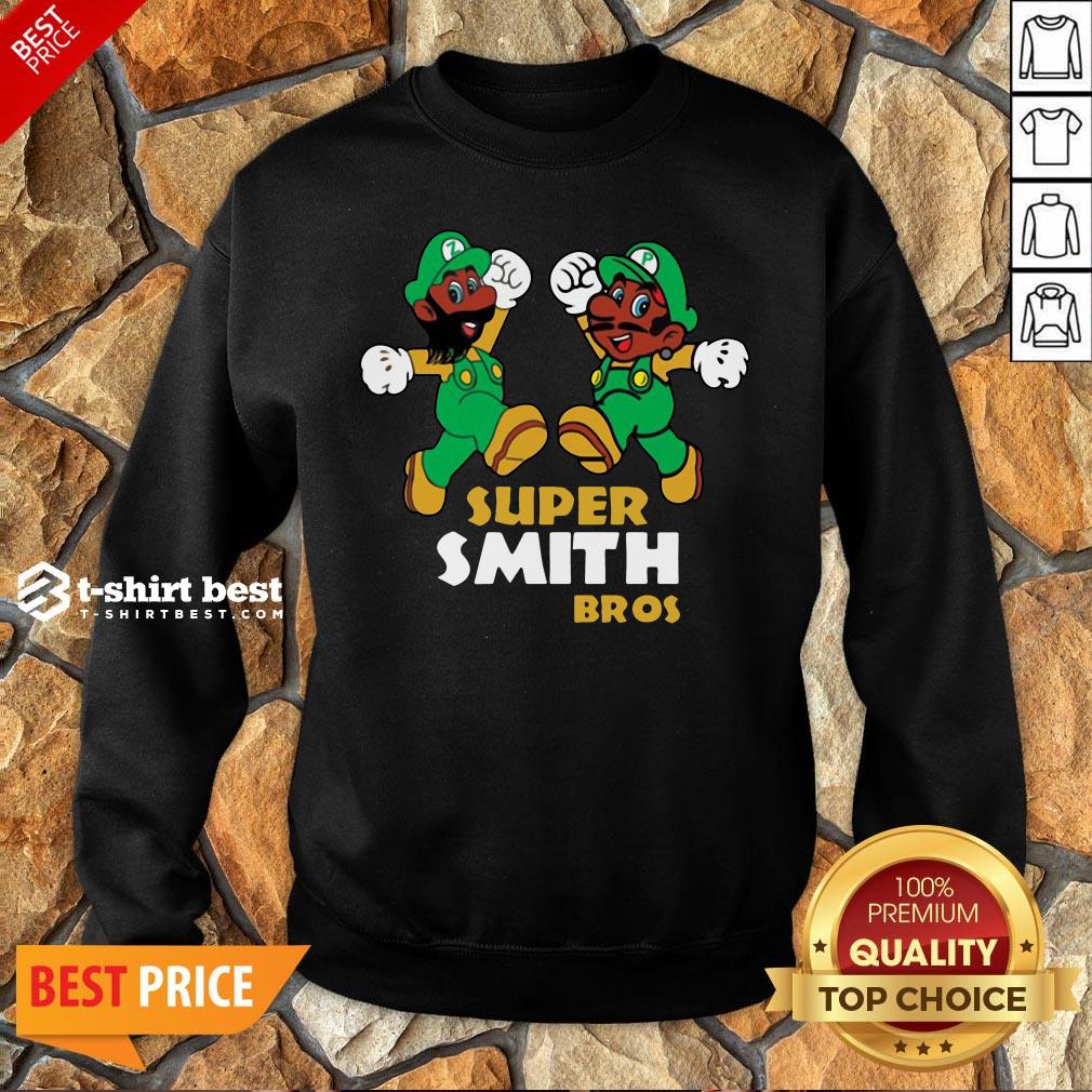 Awesome Super Mario Super Smith Bros Sweatshirt