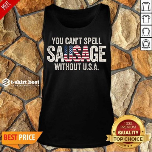 You-Can-T-Spell-Sausage-Without Tank Top - Design By 1tees.com