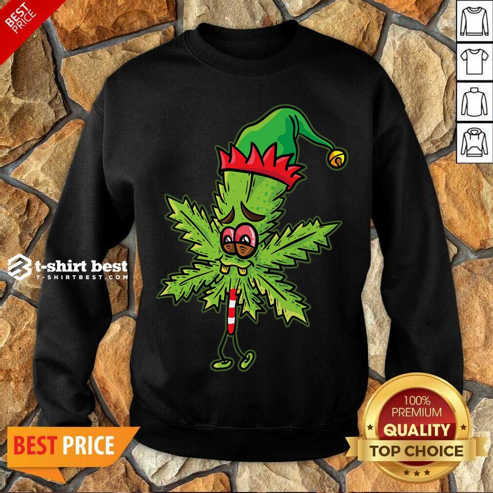 Lick Cannabis Candy Christmas Sweatshirt - Design By 1tees.com