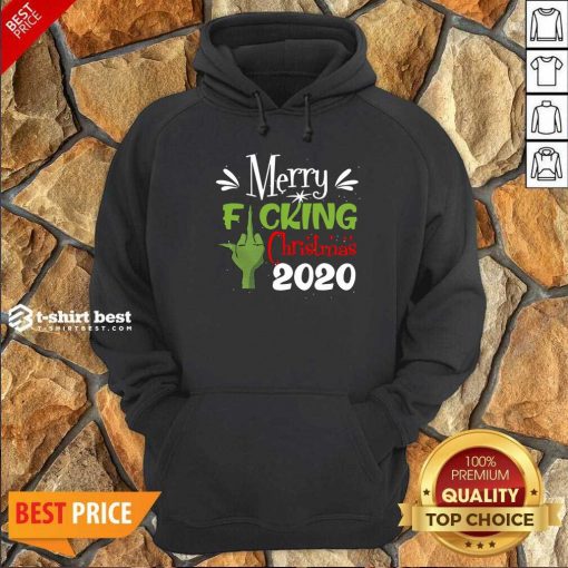 Funny Merry Fuking Christmas 2020 Grinch Hoodie