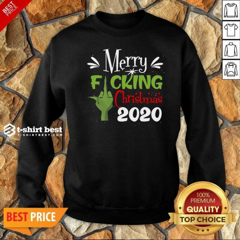 Funny Merry Fuking Christmas 2020 Grinch Sweatshirt