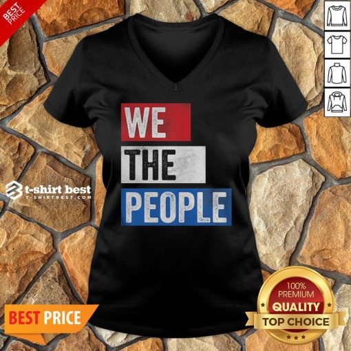 Funny We The People Election V-neck