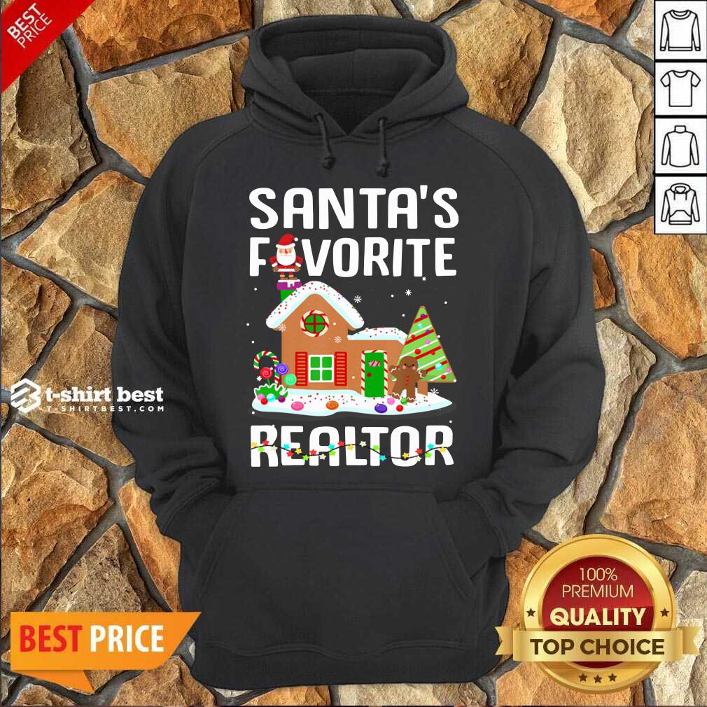 Santa’s Favorite Realtor Anti Covid-19 Merry Christmas 2020 Hoodie - Design By 1tees.com