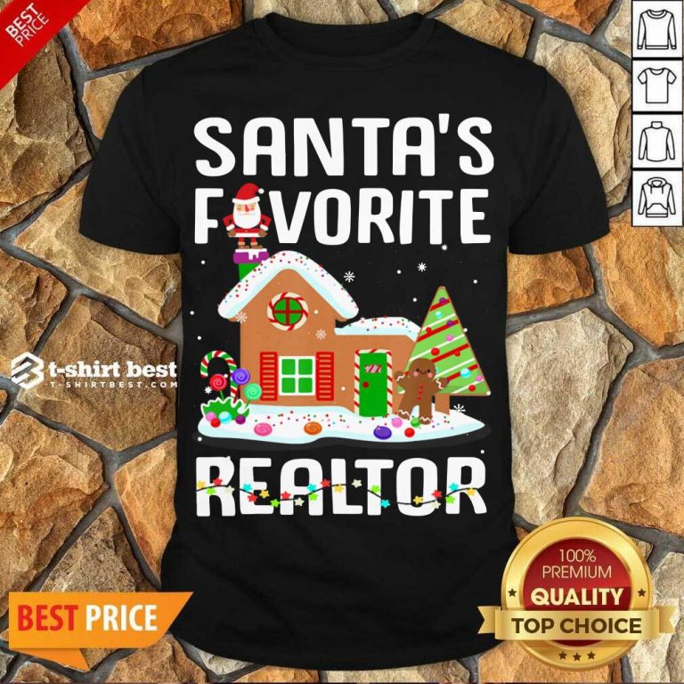 Good Santa’s Favorite Realtor Anti Covid-19 Merry Christmas 2020 Shirt - Design By 1tees.com