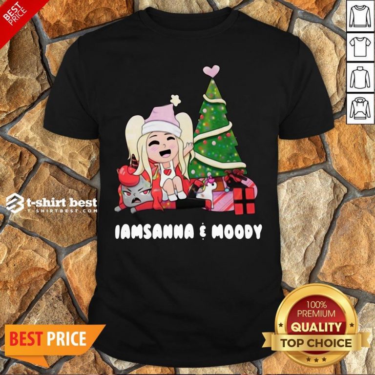 Nice I Am Sanna Moody Christmas Tree Shirt