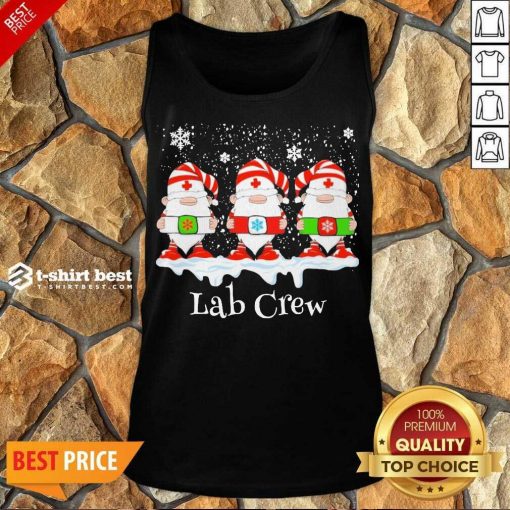 Gnome Nurse Lab Crew Merry Christmas 2020 Tank Top - Design By 1tees.com