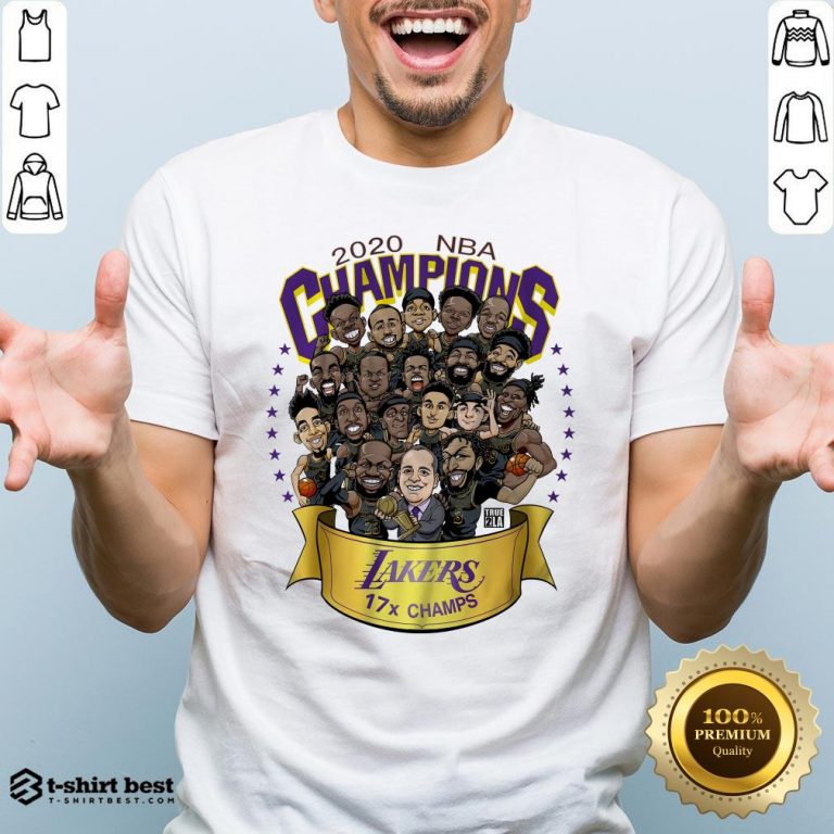 Official NBA Champions Lanker 17 Champs LA 2020 Shirt