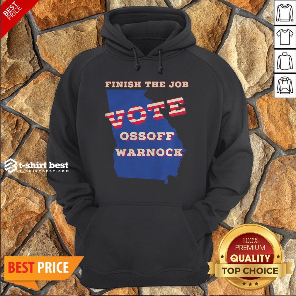 Official Ossoff Warnock Vote Georgia Senate Hoodie